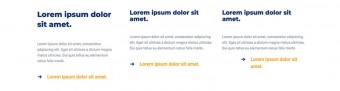 (22) Titolo, testo e call to action (3 colonne)